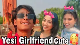 Yesi Girlfriend cute🥰❤ /funny vlog / vijay hero vlog