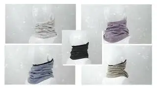 KPwarm Winter Neck Gaiter Warmer, Windproof Fleece Face Mask for Cold Weather Skiing Running