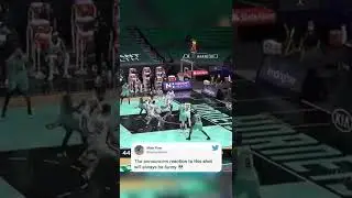 Hornets announcer Eric Collins was shocked 🤣