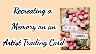 An Artist Trading Card for a group project.