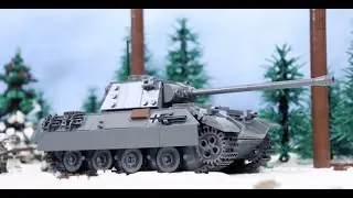 Lego Stop Motion Animation WW2: Hunting the Panther D