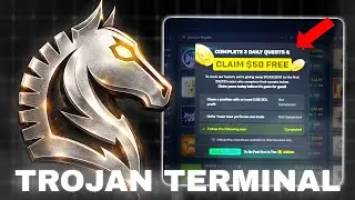 Trojan Terminal: New FASTEST Memecoin Trading Terminal? (Claim $50 for FREE)