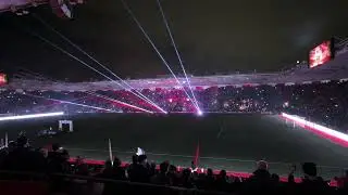 The LIGHT SHOW - St Mary’s Stadium 🏟️ #SaintsFC