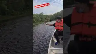 We Visited the Real FRIDAY The 13th Filming Location & Camp Crystal Lake Pt2!! #shorts #followusfam