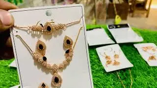 Best one carat gold set#Indian locate set#New design, Indian jewelry#Best trending jewelry#All in#