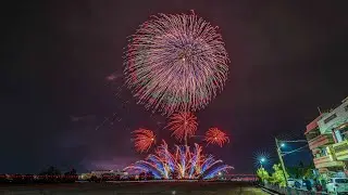 2026.01.10 埤頭芙朝金安宮 慶成安龍謝土五朝清醮大典 武安尊二王主神斗首 晚會圓滿 高空煙火秀