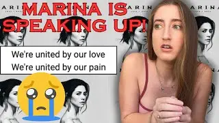 MARINA LOVE + FEAR...2 EMOTIONS WE ALL FEEL. | Marina Reaction #marina #marinamusic
