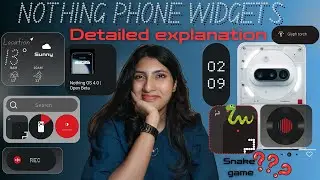 NOTHING PHONE WIDGETS👾💢 DETAILED EXPLANATION🗝️📜 USE |CUSTOMISATION AND MORE #nothingphone #malayalam