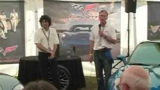 The 2011 Corvette Z06 Carbon Limited Edition Public Reveal at Sebring