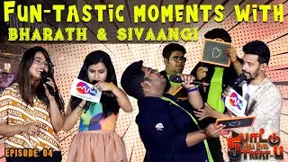 Fun tastic moments with sivaangi and bharath at 5 paatu vera level treatu | Media Masons