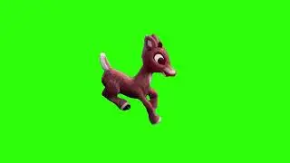 Rudolph Christmas Projection Mapping Assets