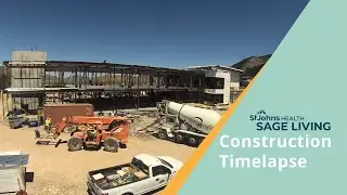 Construction Timelapse - Sage Living senior living community - Jackson Hole, Wyoming