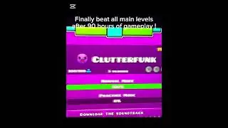 Finally beat all main levels! #fyp #mixtape #geometrydash