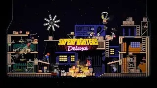 Superfighters Deluxe Multiplayer gameplay with 16 players.
