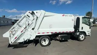 2026 Isuzu NRR 8 Yard Pac Mac Rear Loader Garbage Truck - 110206