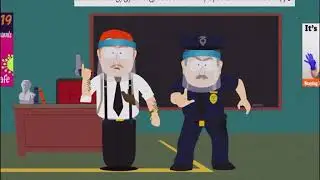south park - token gets shot