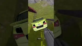 Hirochi Sunburst vs Ramps in Death Fall #beamngdrive