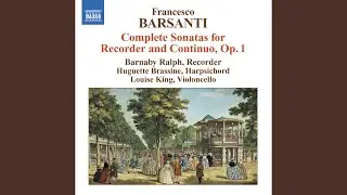 Recorder Sonata in D Minor, Op. 1, No. 1: I. Adagio