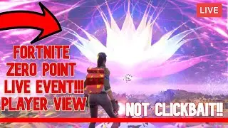 Fortnite SEASON 6 ZERO POINT LIVE EVENT!! ZERO CRISIS!