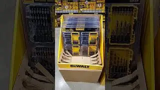 at Lowe's get Dewalt bit set $29 Metabo driver drill, impact driver complete kit $89.50