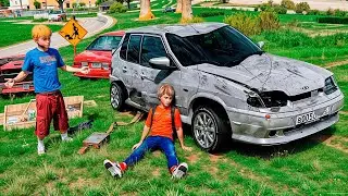 ВИТЯ ОПЕР РАЗБИЛСЯ НА ЧЕТЫРКЕ ! ГРИША СПАСАЕТ ВИТЬКА ЖИЗНЬ ПЕРЕКУПА В GTA 5