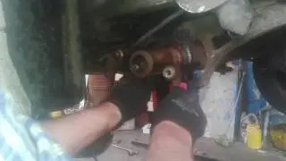 Citeron berlingo peugeot rear axel  repair