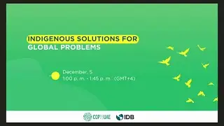 Indigenous Solutions for Global Problems