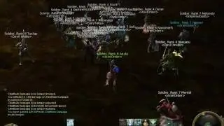 Infinite AION ArielOrder are killing Chieftain Kunpapa [High Quality]