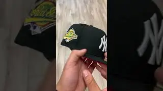 New York Yankees 1996 World Series 59Fifty New Era Fitted Hat Black Red Under Brim