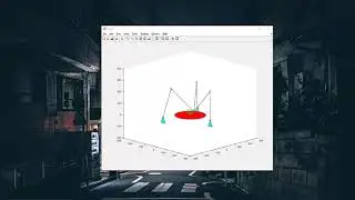Kinematic simulation of the inverted Delta robot configuration using Matlab