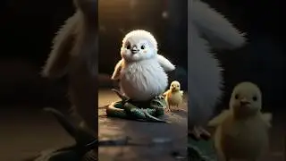 Brave Baby Penguin Saves the Chick 🐧🐣 #animationshorts #penguin