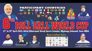 6th Roll Ball World Cup 2023  - MEN SEMI FINAL 1 INDIA VS SENEGAL