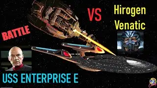 Viewer Request - USS Enterprise E VS Hirogen Vanetic - Both Ways - Star Trek Starship Battles