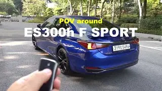 2022 LEXUS new ES300h F SPORT POV exterior and interior