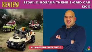 Drei Klassiker aus dem Dino-Park – Kann 12GO mehr als nur Panzer? / Set 95001 im Review