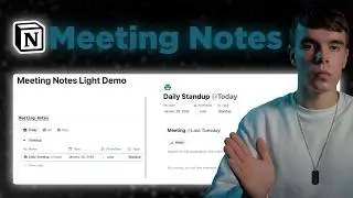 Ultimate Notion Meeting Notes Tutorial + Free Template
