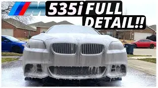 Full Detail and DEEP CLEAN BMW 535iM SPORT| AndRem Detail