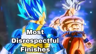 Blue Evolved Vegeta And Ultra Instinct Goku - Most Disrespectful Finishes In Dragon Ball Xenoverse 2
