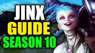 SEASON 10 JINX GAMEPLAY GUIDE - (Best Jinx Build, Runes, Playstyle) - League of Legends