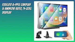 BEWERTUNG (2026): ESSGOO A-pple CarPlay & Android Auto, 9-Zoll Display (Modellnummer). Infos