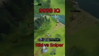 Riki vs Sniper 😲😲 WTF Moment 😲😲 #dota2 #trending #dotawtf #dota2highlights