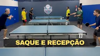 SAQUE E RECEPÇÃO