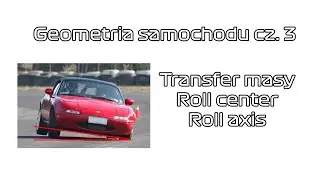 #34 Geometria zawieszenia cz. 3 - Roll Center, Transfer Masy - Jak świadomie obniżyć samochodu?