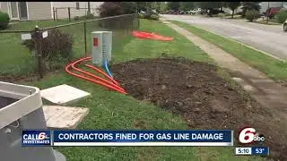 MetroNet subcontractors fined, warned following gas line damage