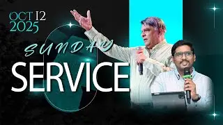 🔴Sunday 2nd Service || 12th October 2025 || Daniel Evans | Ameeth Evans | Living Paul