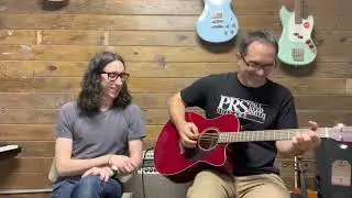 Yamaha FSX800C Ruby Red Review and Demo