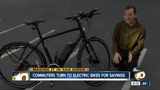 Commuters turn to electric bikes for savings