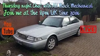 🔴Thursday night Chat with Ali Mack-Mechanical
