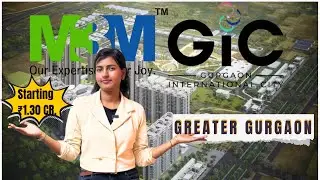 M3M NEW LAUNCH GIC starting ₹ 1.3 CR. Full site visit Video 