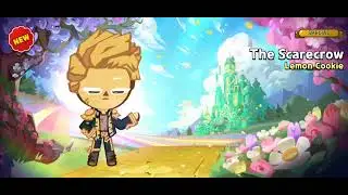 Гача со специальным костюмом: Пугало (Лимонная Печенька) - Королевство Cookie Run